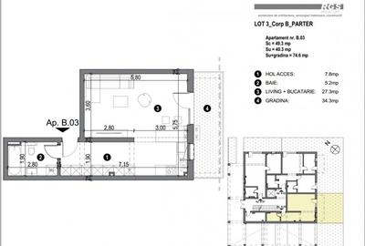 Apartament cu 2 camere semidecomandat în Freidorf - 10