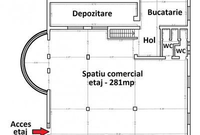 Ovidiu Centru-Spatiu Comercial 565mp util Comision 0% - 24