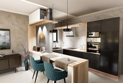 Apartament 2 camere - spatios intr-un complex rezidential nou din Podu Ros - 6