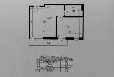Apartament cu 2 camere decomandat în Blejoi - 1