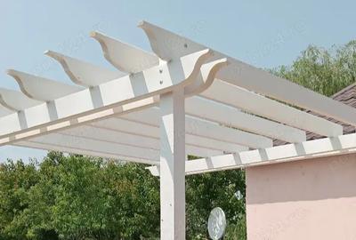 Pergola alba ,terasa - 3