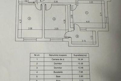 Apartament cu 3 camere în Chiajna - 20