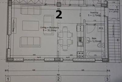 Apartament cu 3 camere semidecomandat, mobilat în Central - 10