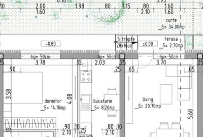 Apartament cu 2 camere în Central