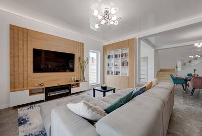 Tunari Vila individuala P+1 Mobilata complet Strada Decebal - 19