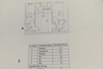 Apartament cu 2 camere semidecomandat în Central - 4