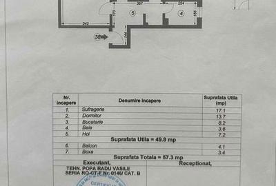 Apartament cu 2 camere decomandat în ICIL