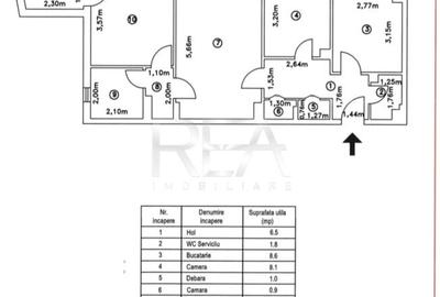 Apartament cu 3 camere semidecomandat, mobilat în Ghencea - 10