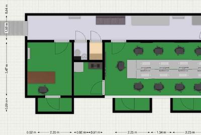 Spațiu comercial, de 50 mp, în Central - 7