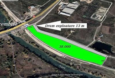 Teren intravilan 10.000 -38.000 mp industrial 1 Decembrie- DN5 stradal Teren intravilan 10.000 -38.000 mp industrial 1 Decembrie- DN5 stradal - 1