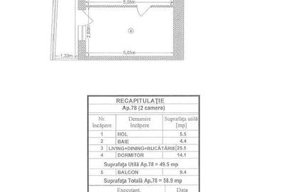 Apartament cu 2 camere semidecomandat în Dudești - 8