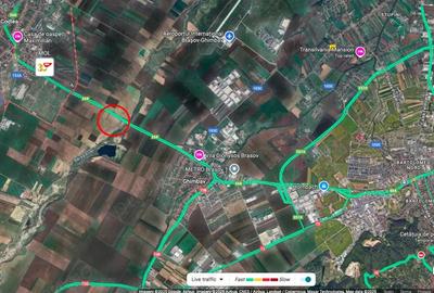 De inchiriat, teren DN1, in apropiere de aeroport Brasov, pretabil amplasare panou publicitar - 2