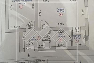 Apartament cu 2 camere în Țiglari - 14