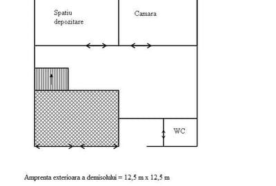 Casă cu 3 camere cu Teren 2500 Mp în Sălătrucu - 8