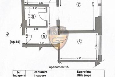 Apartament cu 3 camere decomandat, mobilat în Nord - 10