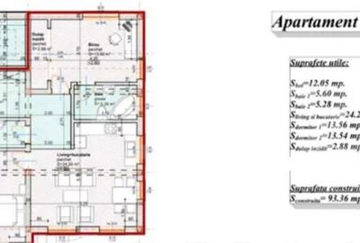 Apartament cu 3 camere decomandat în Central - 2