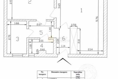 Apartament cu 2 camere decomandat, mobilat în Sala Palatului - 9
