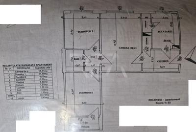 Apartament 3 camere Ozana – Aleea Giurgeni, centrala, parcare - 1