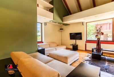 Vila de lux cu un design deosebit, piscina, teren de tenis, regim de inaltime P+M+S, zona Girocului - 14