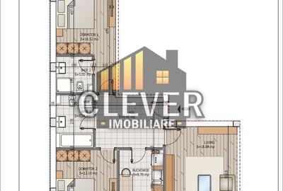 3 Camere Decomandat Etaj Intermediar |  Pallady - metrou Teclu - 4