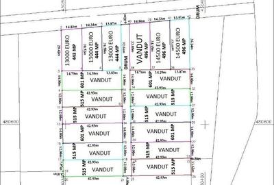 Teren de 444 mp, în Central