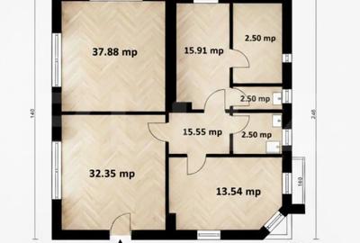 Spațiu comercial, de 265 mp, în Central - 4