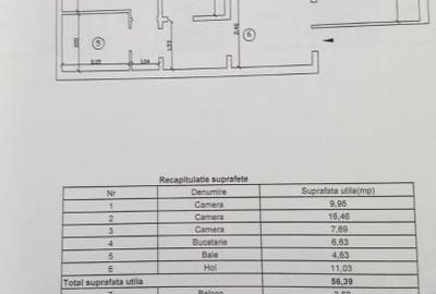 Apartament cu 3 camere decomandat în Podul de Fier - 2