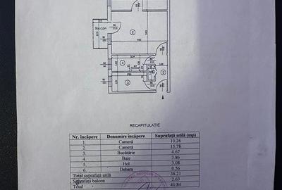 Apartament cu 2 camere decomandat în Alexandru cel Bun - 6