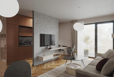 Apartament cu 3 camere decomandat, mobilat în Plopilor