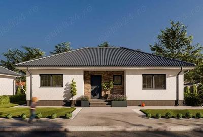 Casă cu 4 camere cu Teren 400 Mp în Balotești