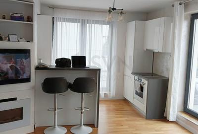 Apartament cu 2 camere semidecomandat, mobilat în Pipera - 2