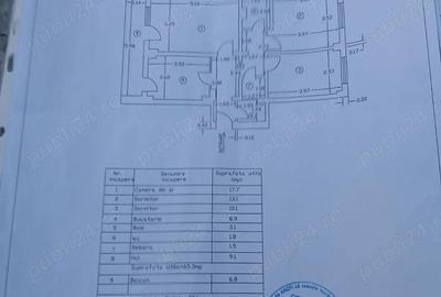 Apartament cu 3 camere decomandat în Craiovei - 2