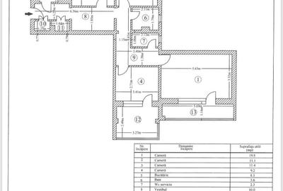 Apartament cu 4 camere decomandat în Pantelimon - 2