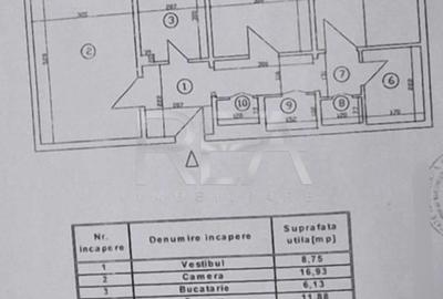 Apartament cu 3 camere decomandat, mobilat în Apusului - 7