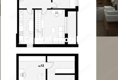 Apartament cu scara interioara - 2 Locuri de Parcare - 3