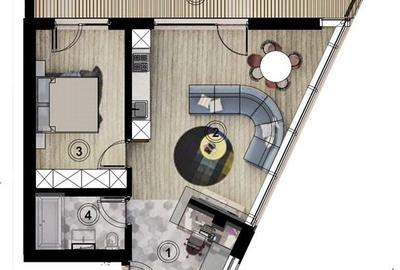 Apartament 2 Camere | terasa 20 mp | Vedere Parc | Gheorgheni - Sopor - 8