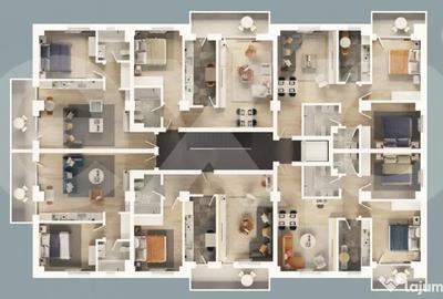 Apartament cu 2 camere decomandat în Central - 6