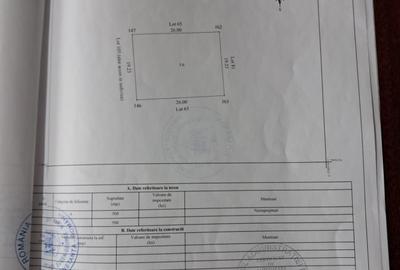 Teren Construcții extravilan de 500 mp, în 23 August - 5