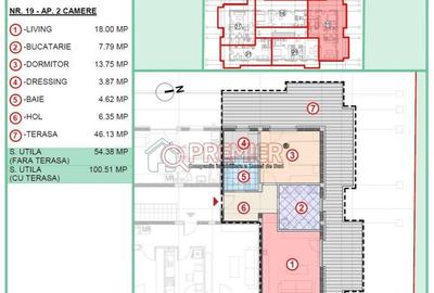 Apartament cu 2 camere decomandat în Central - 2