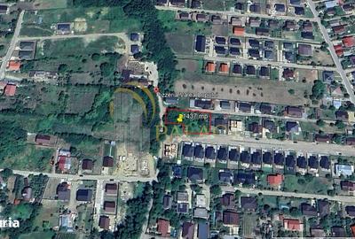 Teren de 1437 mp, în Valea Lupului - 2