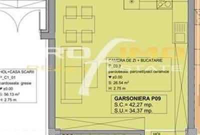 Mamaia Nord studio 36 mp parter - 3