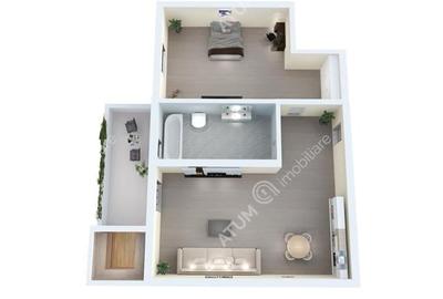 Apartament cu 2 camere cu balcon si parcare zona Lacul lui Binder - 5