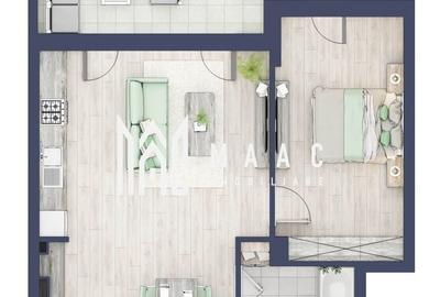 Apartament cu 2 camere nedecomandat în Turnișor