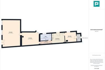 Apartament cu 3 camere semidecomandat în Central - 13