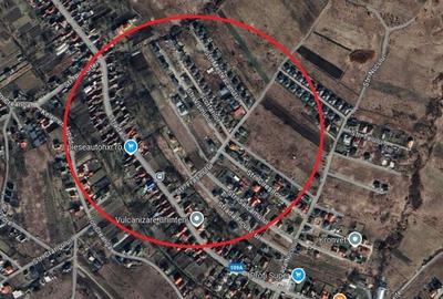 Parcele de teren intravilan cu PUZ,  de 465 mp si 600 mp in Chinteni