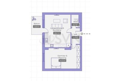 Apartament cu 2 camere decomandat în Iancu Nicolae - 7