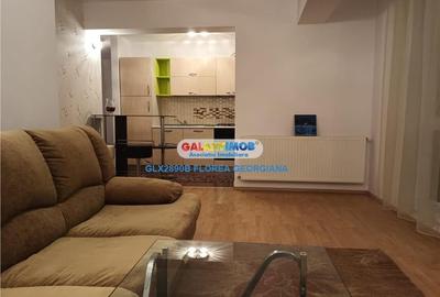 Apartament cu 2 camere semidecomandat, mobilat în Băneasa