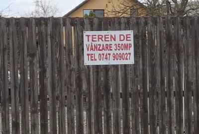 Teren de 350 mp, în Sântana de Mureș