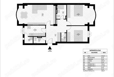 Apartament cu 3 camere decomandat în Central - 9