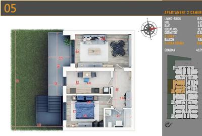 2 Camere Gradina Apartament Decomandat Sector 3 - 3